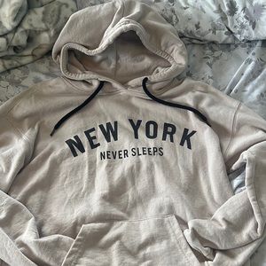 Forever 21 Hoodie, Tan